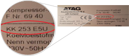 Produktnummer Atag-ersatzteile
