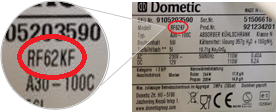 Produktnummer Dometic-ersatzteile