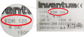Produktnummer Inventum-ersatzteile
