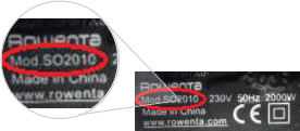 Produktnummer Rowenta-ersatzteile
